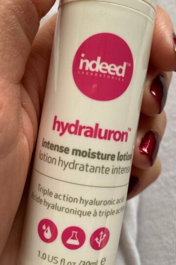 Review of Indeed Labs Hydraluron Intense Moisture Lotion