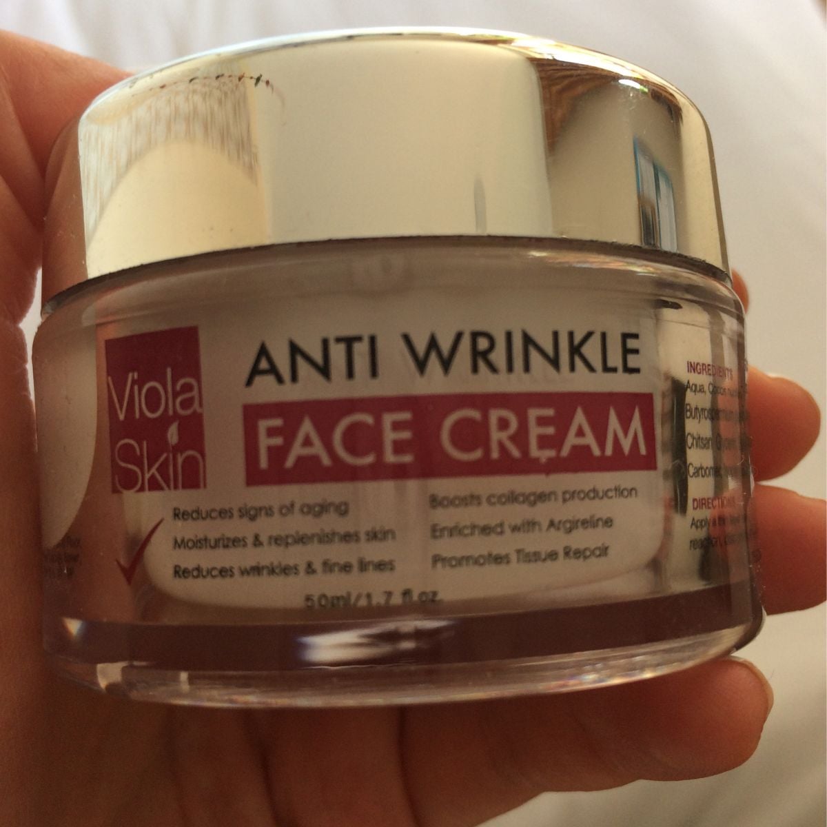 Review of Viola Skin Anti-Wrinkle Cream