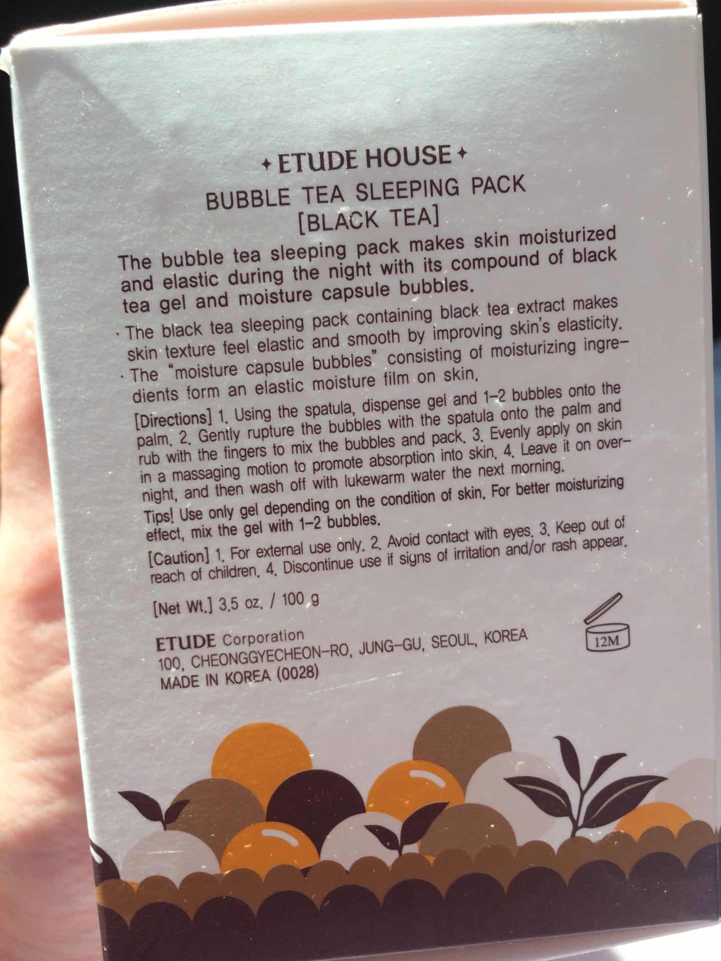 Etude House Bubble Tea