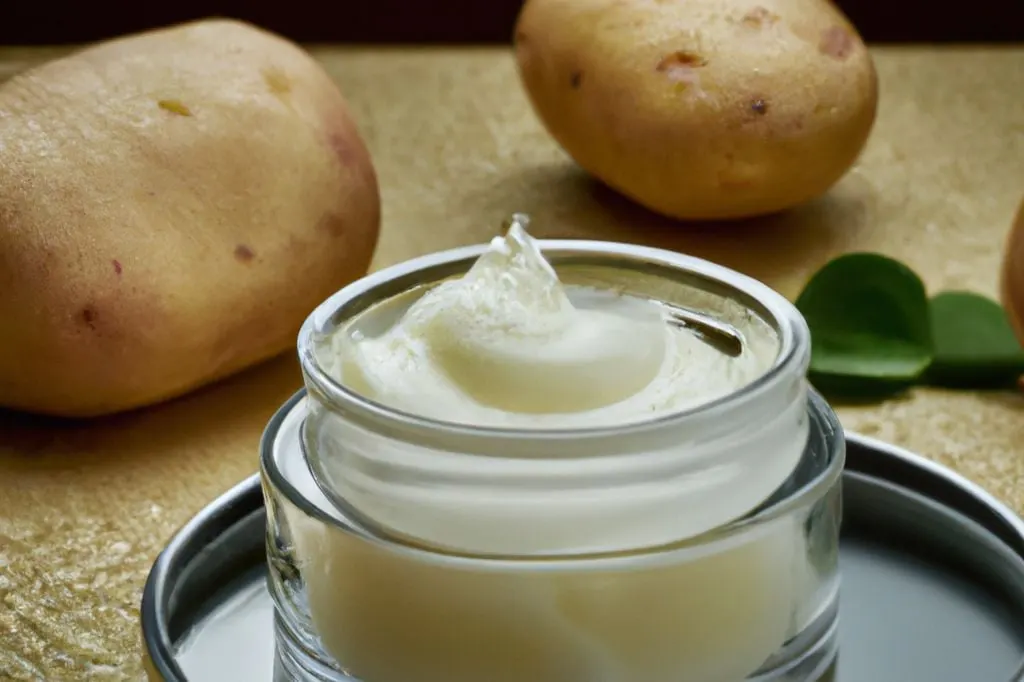 Potato for face
