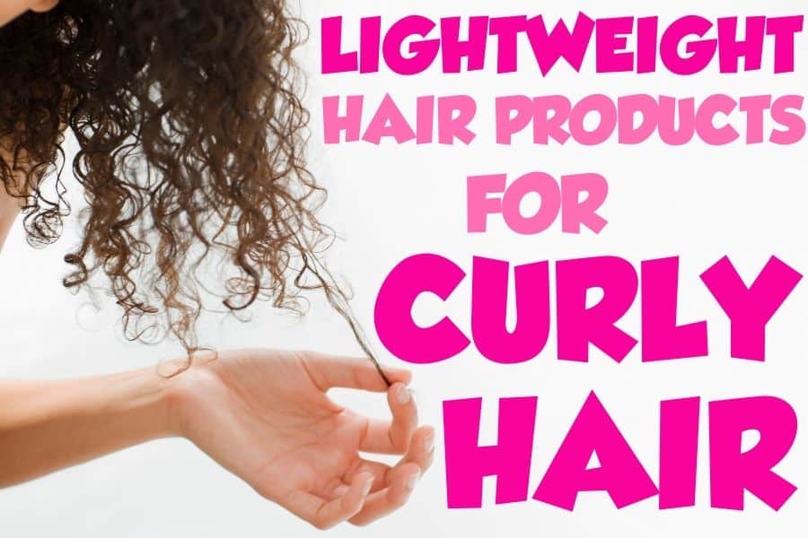 Light Hair Products for Curly Hair