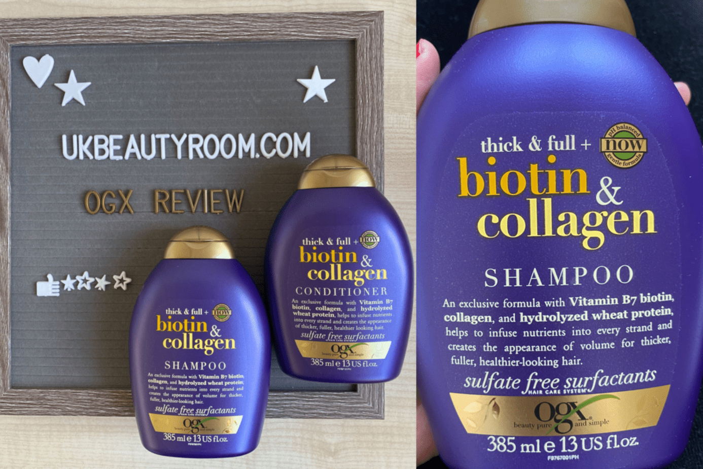 OGX Biotin & Collagen Shampoo Review
