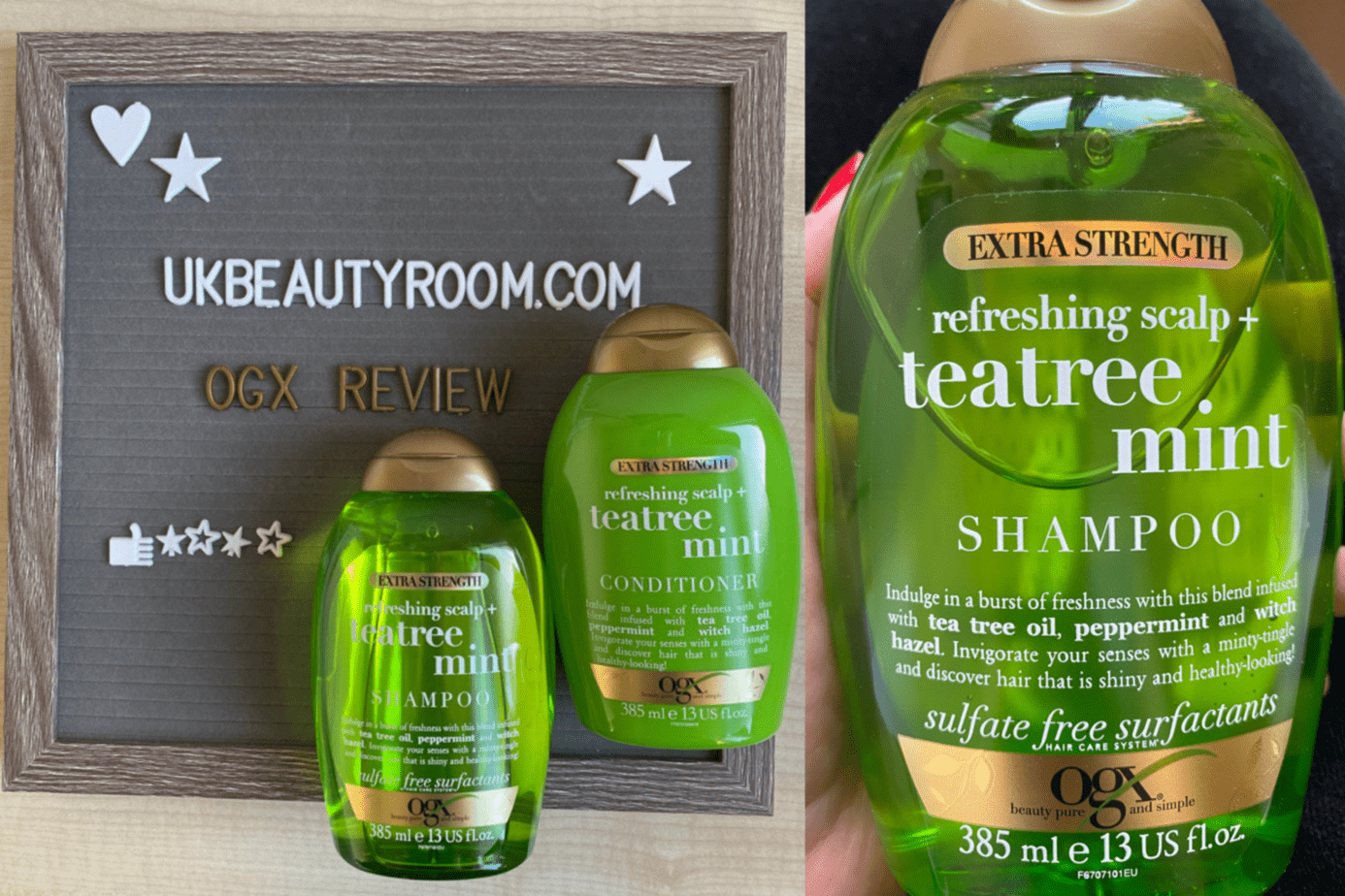 OGX Tea Tree Mint Shampoo Review