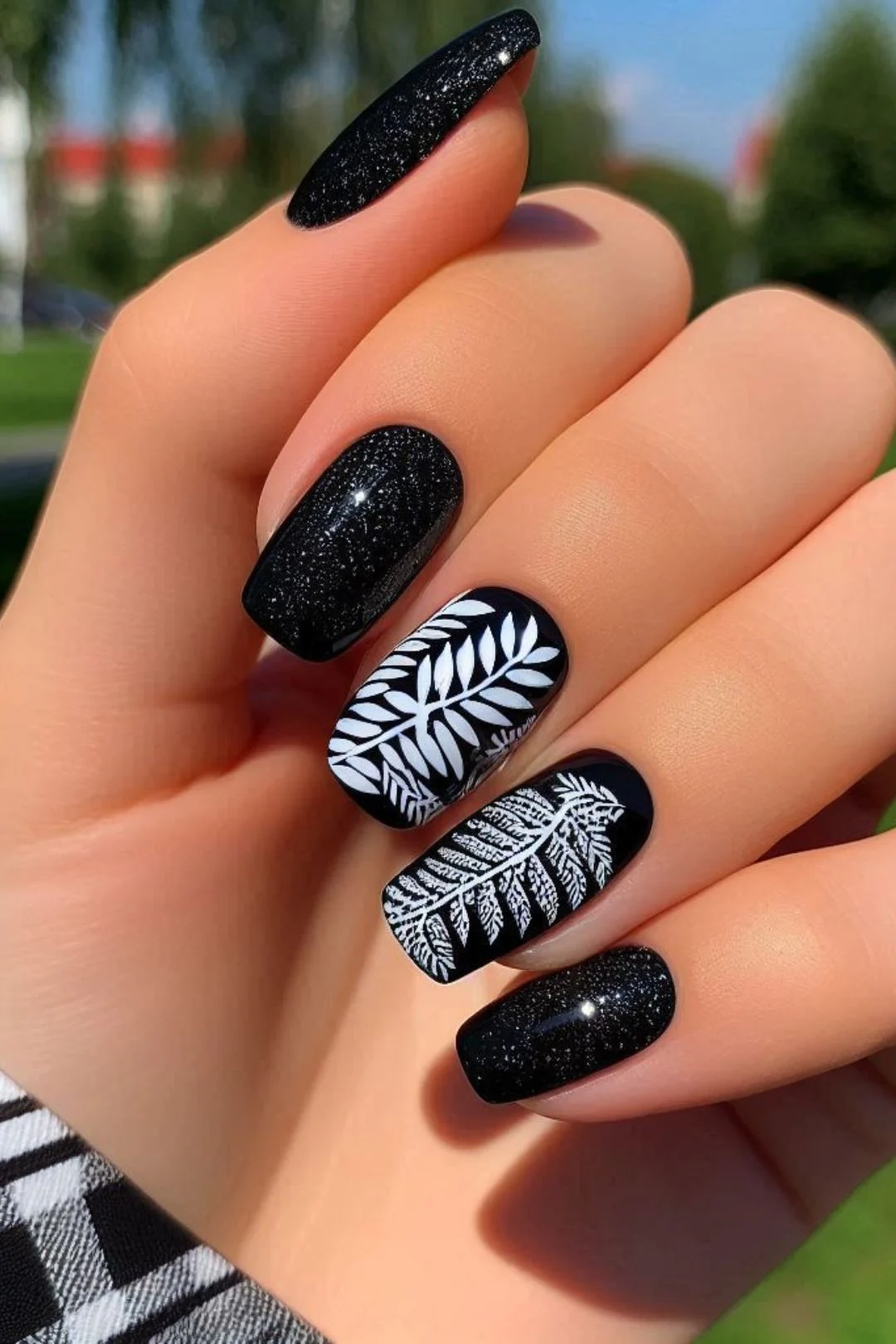 Discover trendy black nail designs perfect for all occasions. From black and white nail art to cute simple nails, these easy styles suit kids and adults alike. Find inspiration for girly acrylic nails that are chic and effortless to create. Perfect for adding a stylish touch to any look!