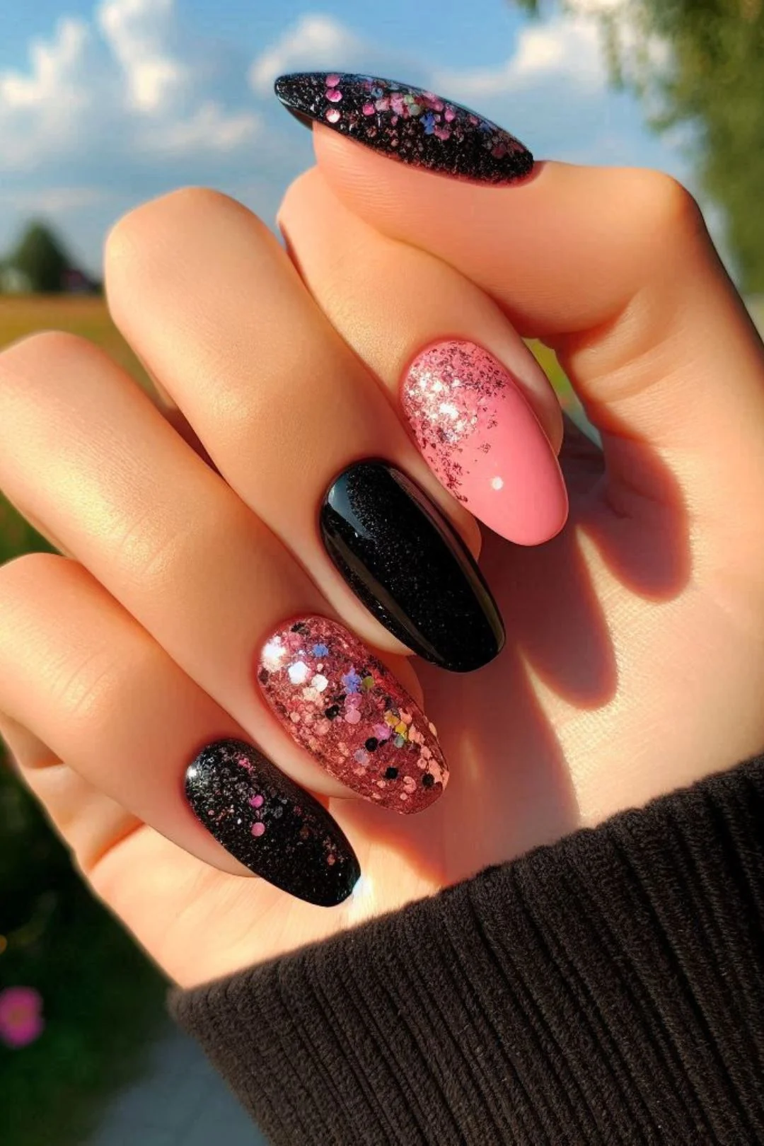 Discover trendy black nail designs perfect for all occasions. From black and white nail art to cute simple nails, these easy styles suit kids and adults alike. Find inspiration for girly acrylic nails that are chic and effortless to create. Perfect for adding a stylish touch to any look!