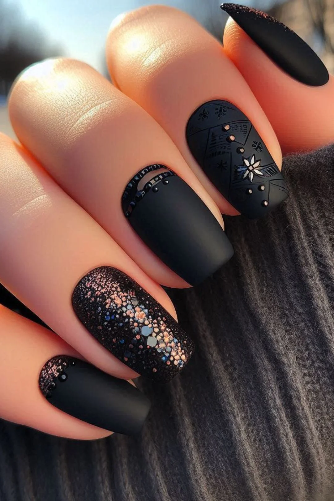Discover trendy black nail designs perfect for all occasions. From black and white nail art to cute simple nails, these easy styles suit kids and adults alike. Find inspiration for girly acrylic nails that are chic and effortless to create. Perfect for adding a stylish touch to any look!