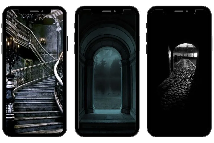 Dark Academia iPhone Wallpaper