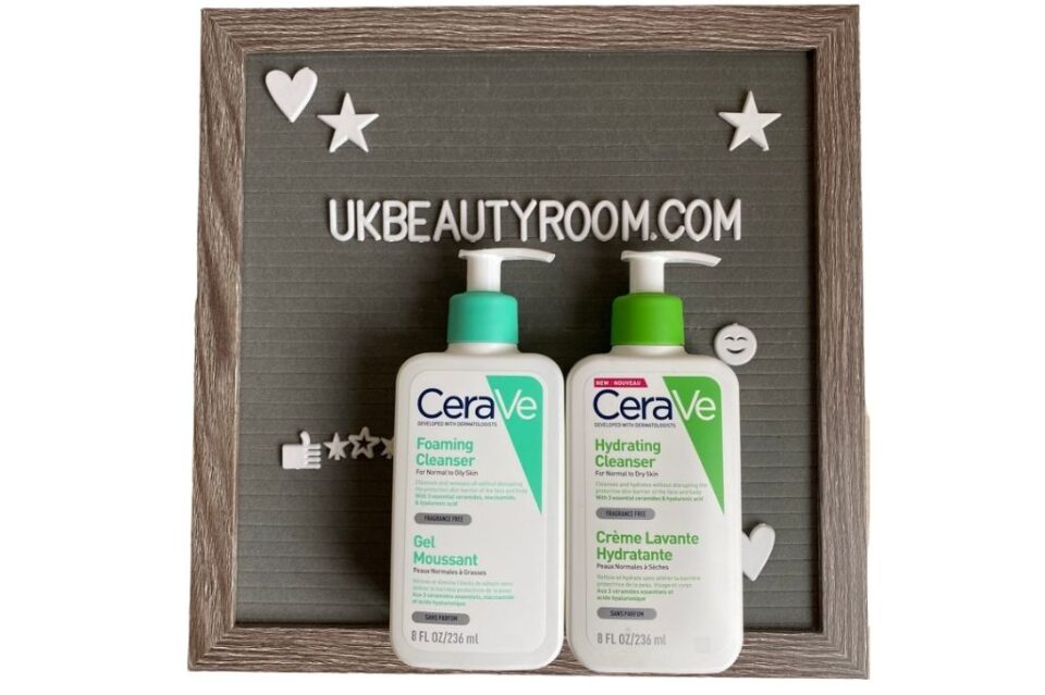 CeraVe Foaming vs Hydrating Cleanser What's the Difference?