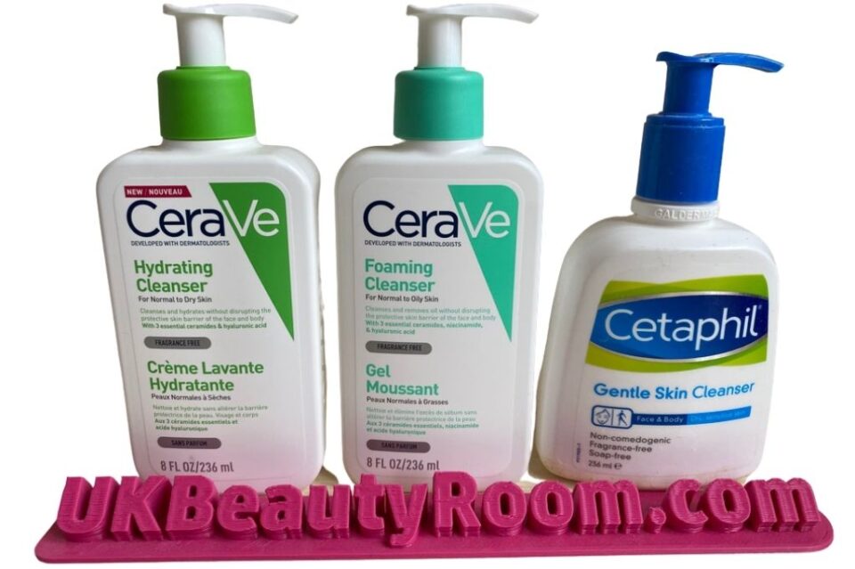 CeraVe Foaming vs Hydrating Cleanser What's the Difference?