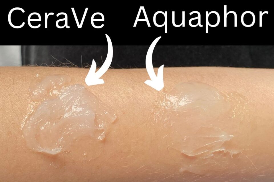 CeraVe Healing Ointment vs Aquaphor What's the Difference?