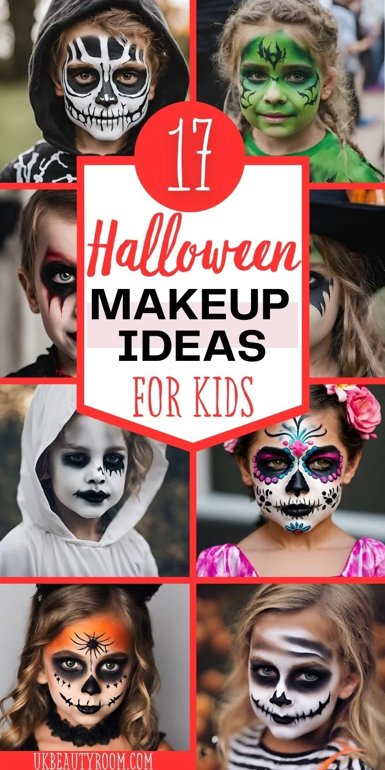 17 Halloween Makeup Ideas For Kids Easy Cute 2025 17 Halloween Makeup Ideas For Kids Easy Cute 2025