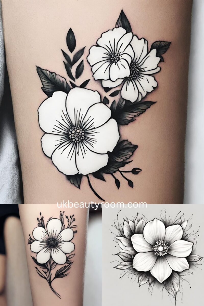 77 Beautiful Flower Tattoo Ideas and their Symbolism