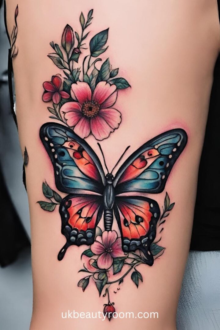 33 Beautiful Butterfly Tattoo Ideas with their Meanings