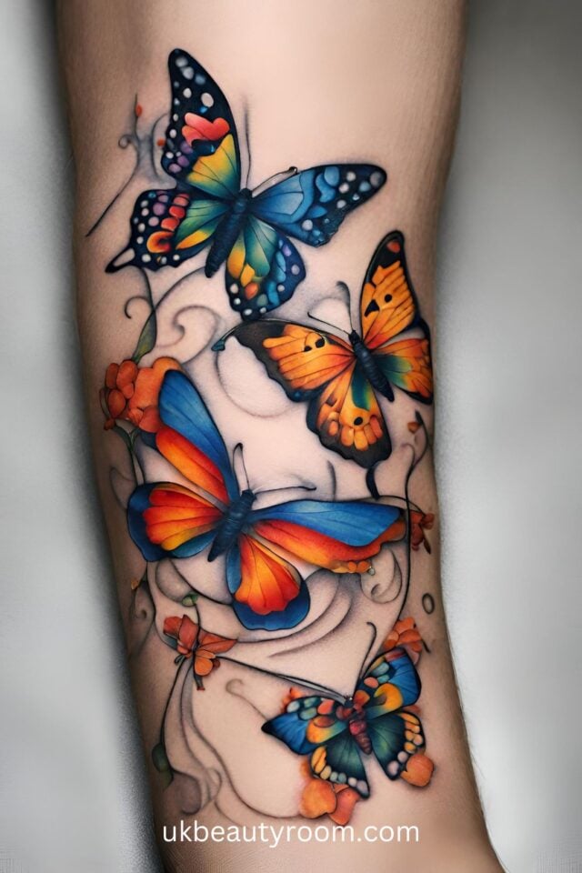 33 Beautiful Butterfly Tattoo Ideas with their Meanings