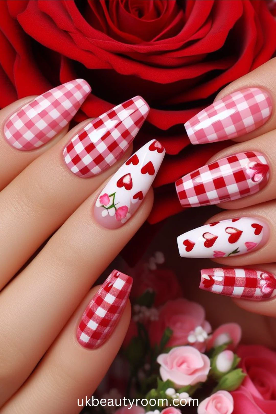 Valentine's Day Nails