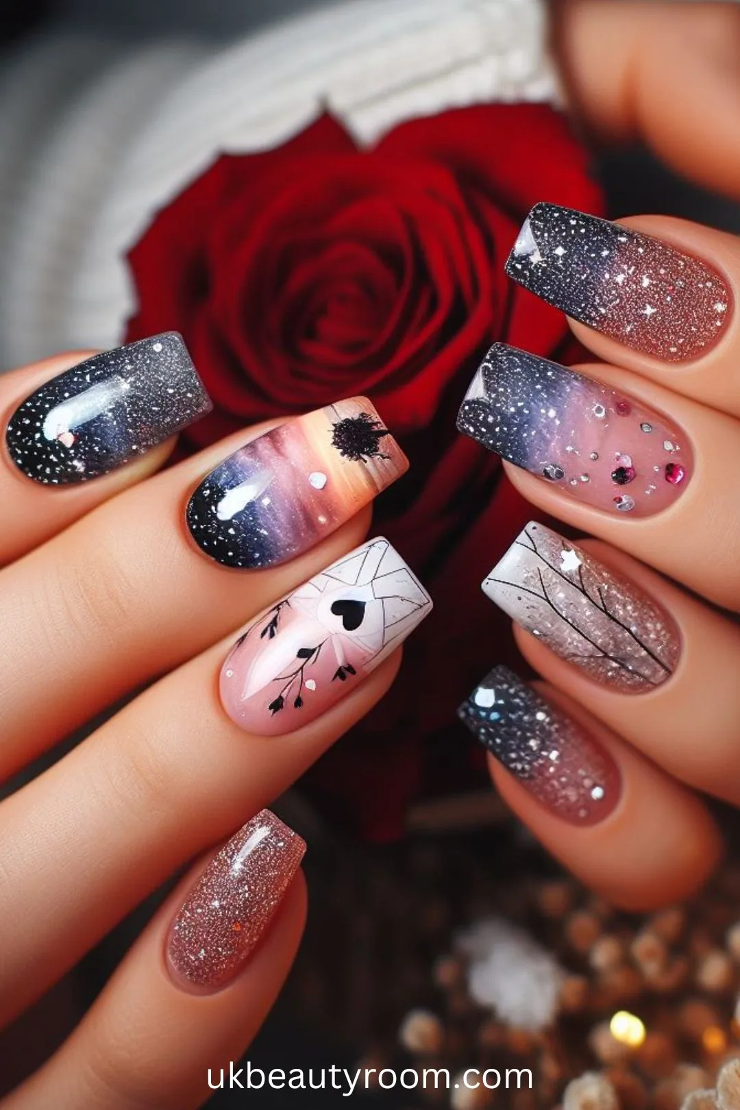 Romantic Nail Art