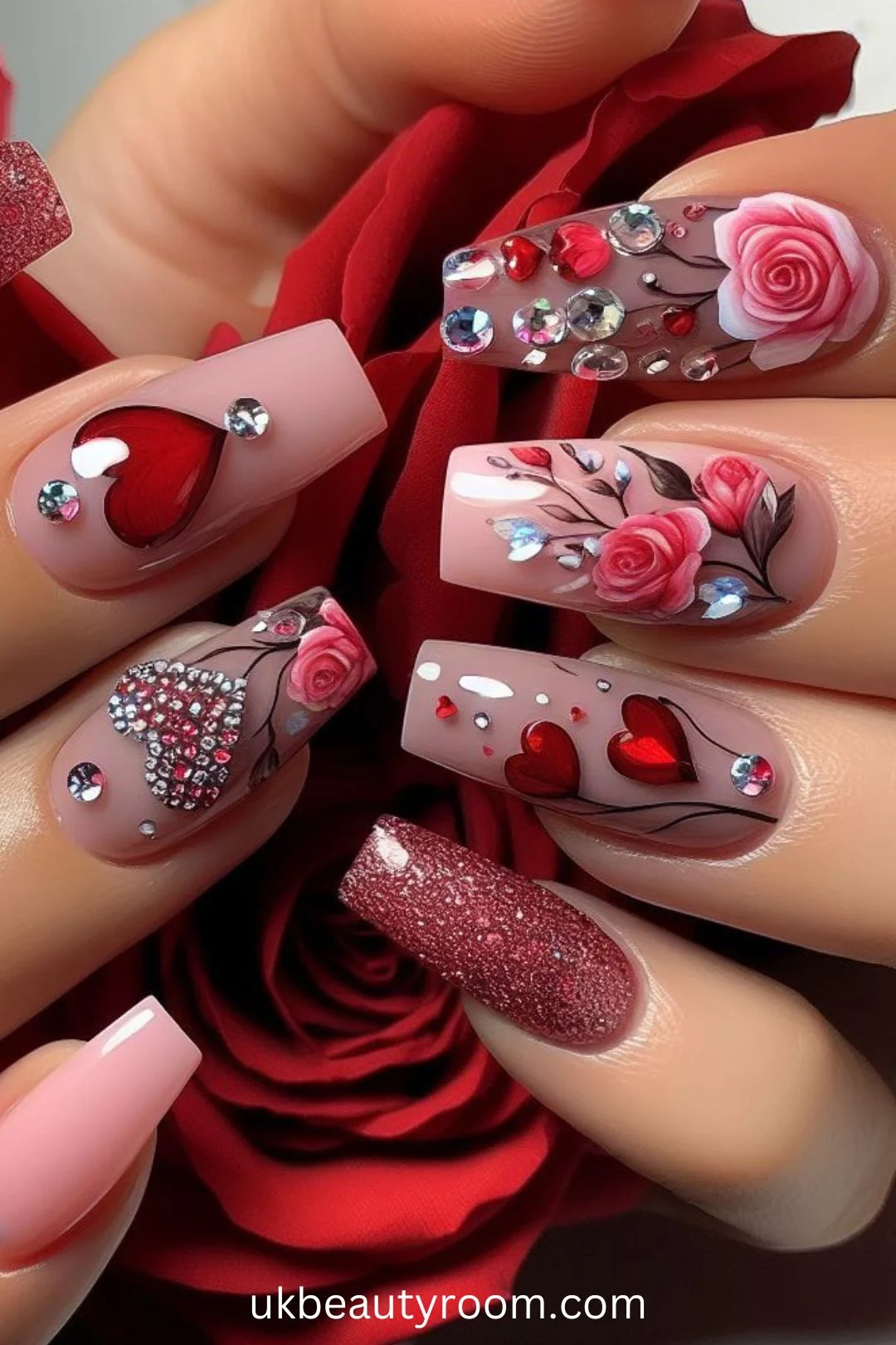 Valentine's Day Nails