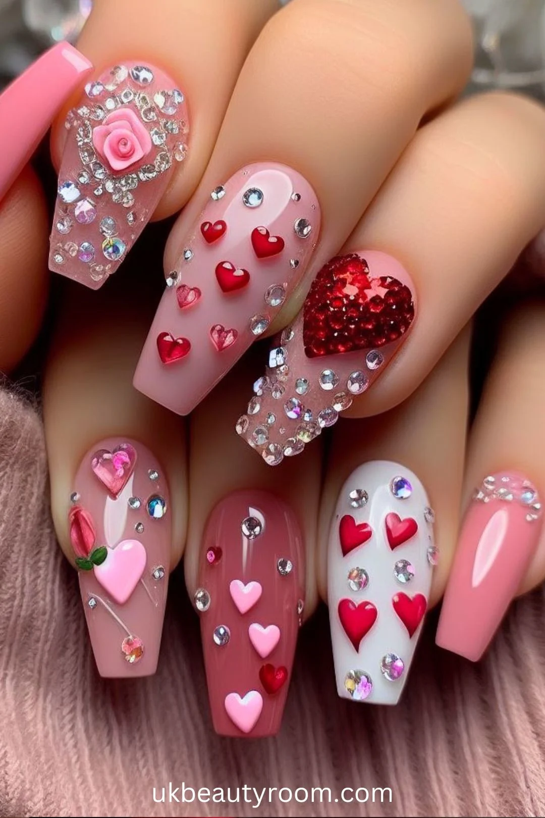 Romantic Nail Art