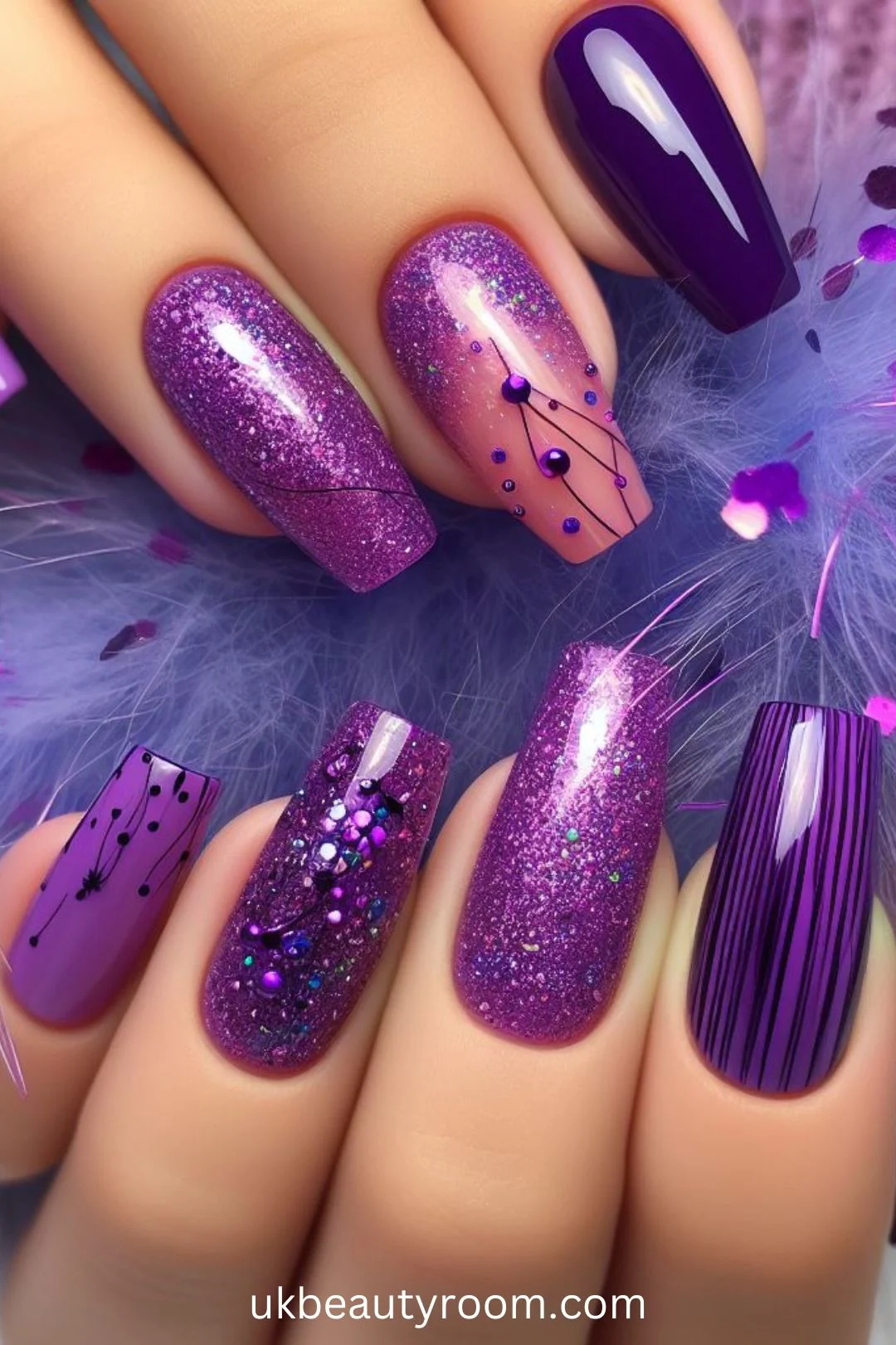Purple nails are all the rage lately, as they exude elegance and versatility. From soft lavender hues to bold plum tones, purple nail designs offer a chic and stylish touch to any look. This post lists 43 different purple nail designs to inspire your next manicure including: light, pink and, dark, simple, pastel, bling, short, almond, cute, blue and