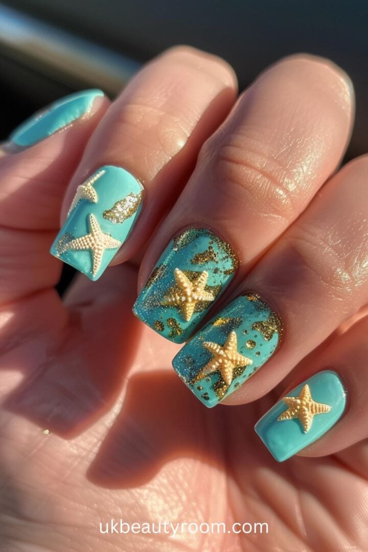 21 Beach Nail Designs to Enhance your Summer Look in 2025