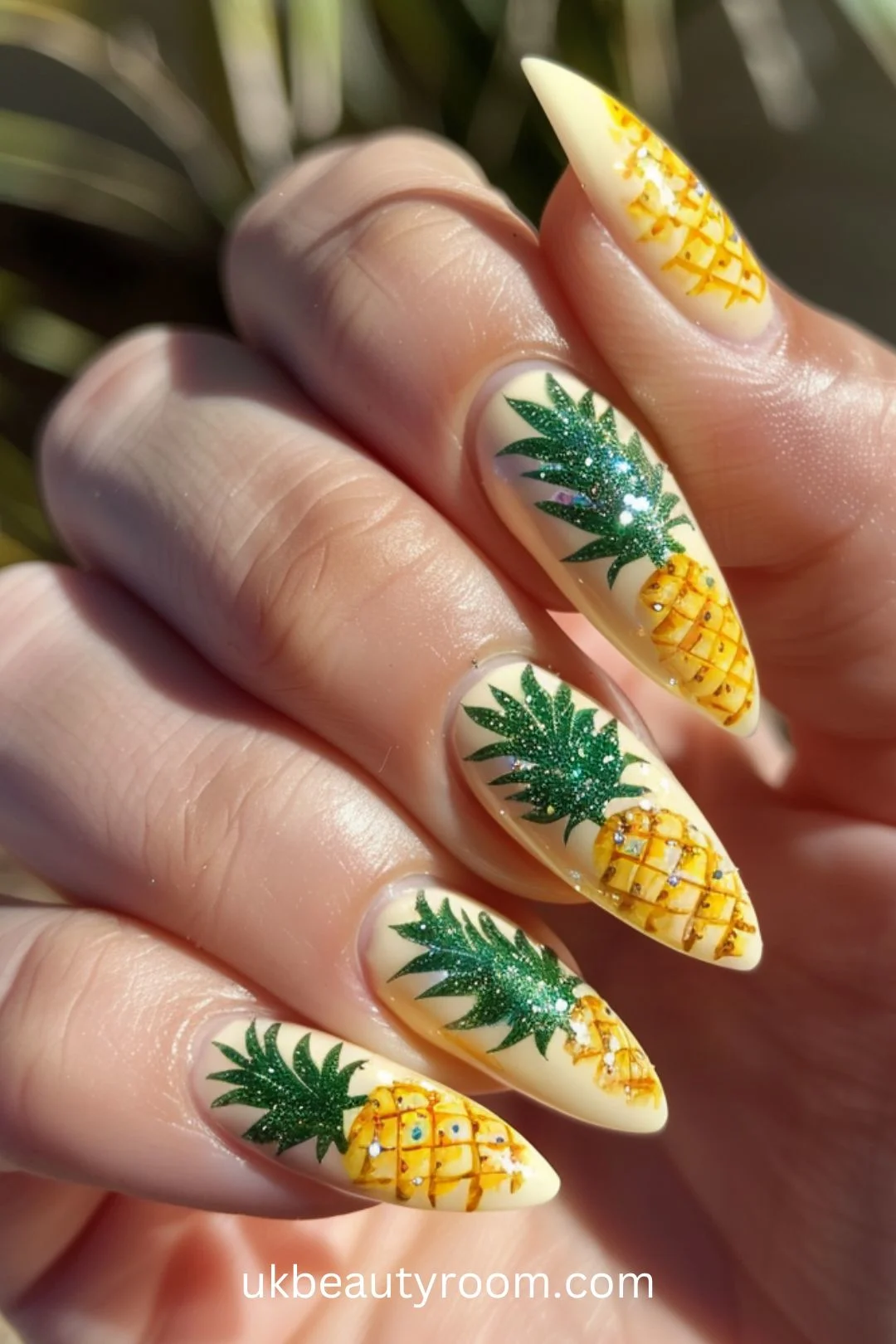 Beach nail designs are perfect for adding a fun and tropical touch to your summer look.  From ocean waves to tropical flowers, these 21 beach nail ideas capture the essence of beach vibes.  Vacations, summer, 2024, vacations almond, gel, ocean, simple, easy, acrylic, almond shape, square, short, blue, French tip.