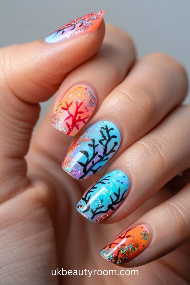 21 Beach Nail Designs to Enhance your Summer Look in 2025