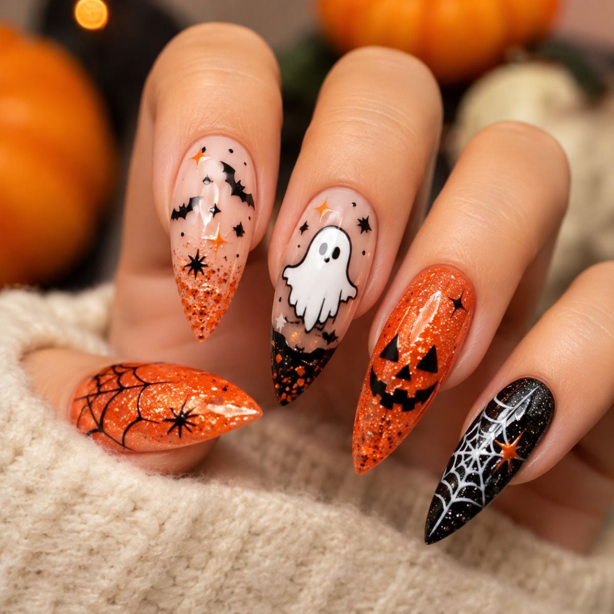 Halloween nails