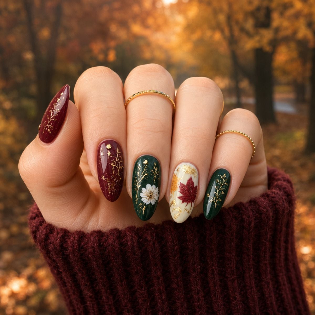 autumn nails