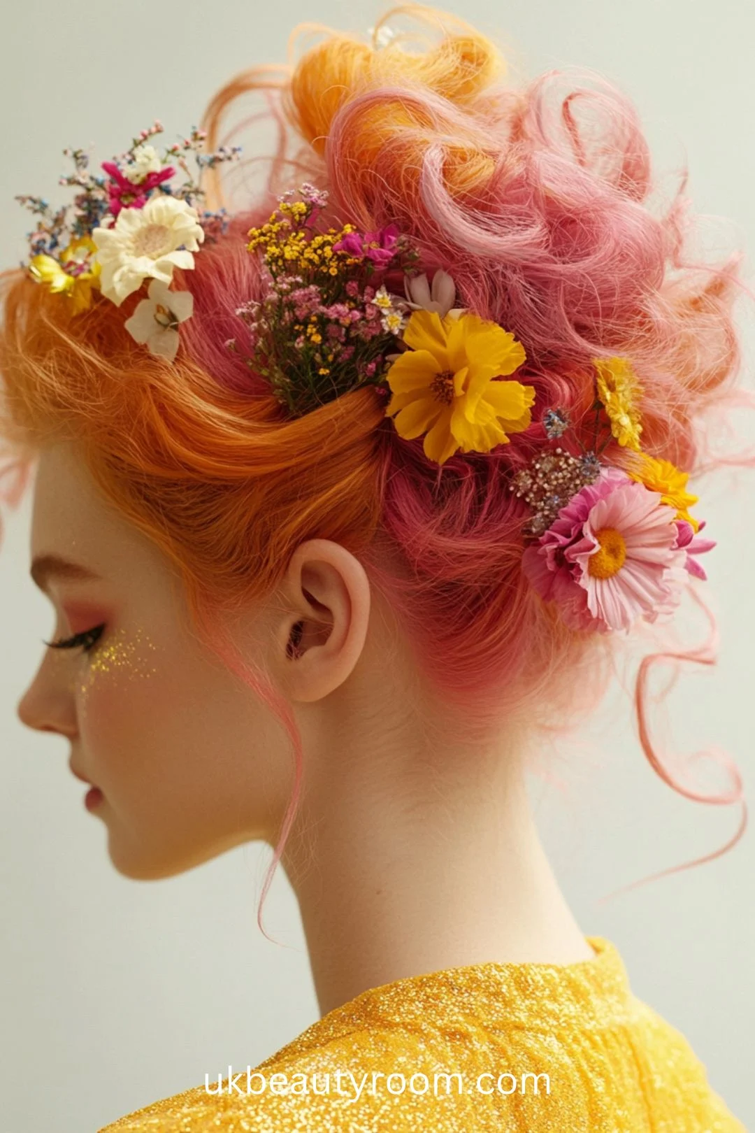Festivals are the perfect time to express your unique style through creative and colorful hairstyles.  Whether you're heading to a music festival, a summer fair, or a renaissance event, these 23 ideas will ensure your hair is as memorable as the experience!  Simple, short, music, curly hair, rave, braids, long hair, summer, easy, country, bangs, renaissance, 2024, ponytail, updo, easy, with fake hair.