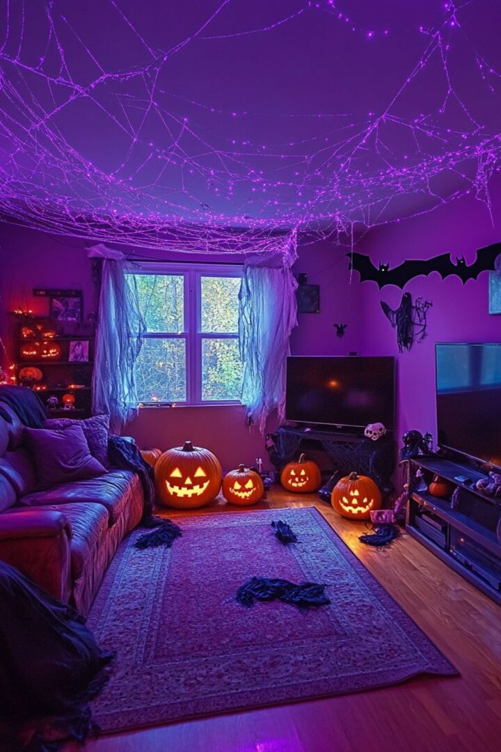 21 Spooky Halloween Decoration Ideas for Your Living Room