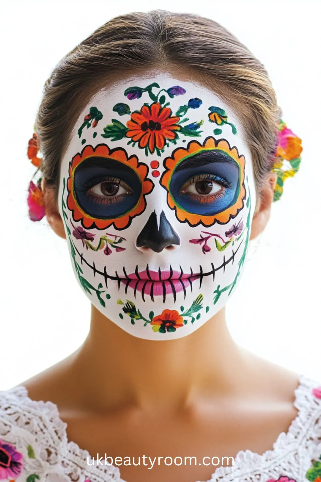 Looking for the perfect Halloween makeup look? Whether you're aiming for spooky, glamorous, or something in between, these 17 Halloween makeup looks are easy to recreate! Easy, simple, women, cute, scary easy, clown, vampire, creative, pretty, work, easy vampire, ideas, skeleton, blood.