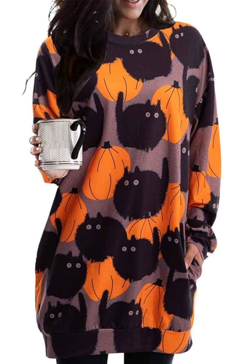 Spooky Mix Ladies Raglan main image 1