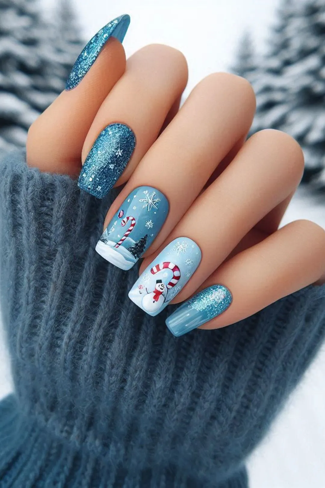 Get festive with these stunning Nail Inspired Christmas designs! From Short Christmas Nails Blue to Pastel Christmas Nails, there&rsquo;s something for everyone. Try Girly Christmas Nails for a cute touch or opt for Chrome Christmas Nails for a modern twist. Don't miss out on Snow Nails for a winter wonderland vibe!