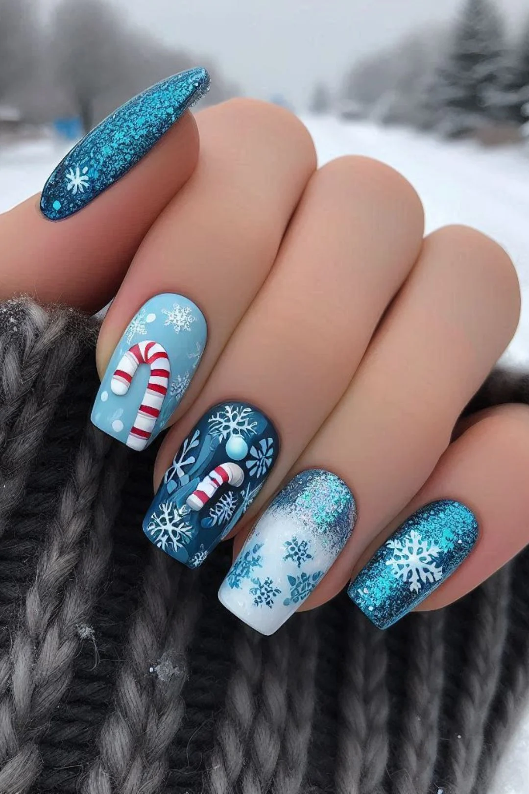 Get festive with these stunning Nail Inspired Christmas designs! From Short Christmas Nails Blue to Pastel Christmas Nails, there&rsquo;s something for everyone. Try Girly Christmas Nails for a cute touch or opt for Chrome Christmas Nails for a modern twist. Don't miss out on Snow Nails for a winter wonderland vibe!