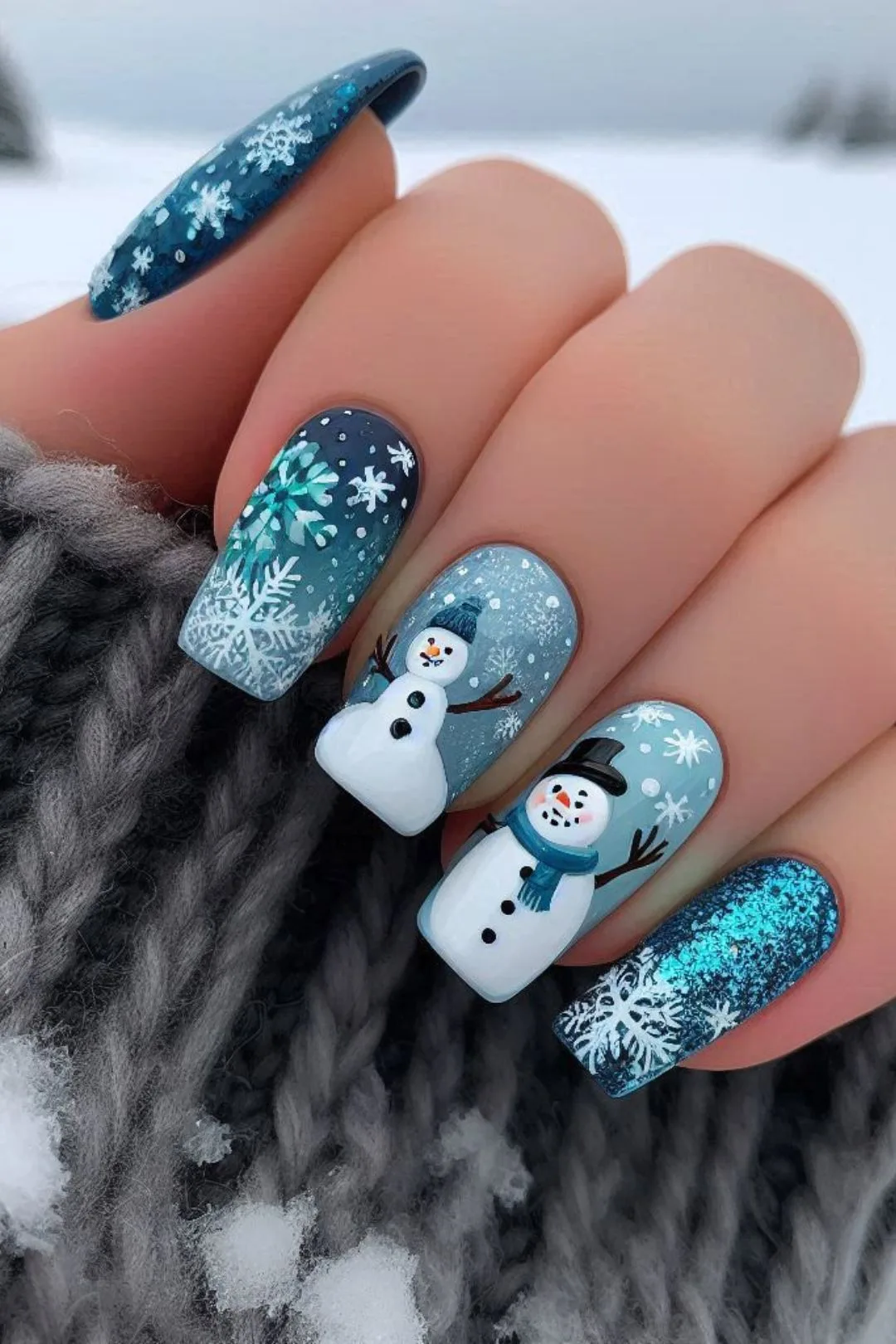 Get festive with these stunning Nail Inspired Christmas designs! From Short Christmas Nails Blue to Pastel Christmas Nails, there&rsquo;s something for everyone. Try Girly Christmas Nails for a cute touch or opt for Chrome Christmas Nails for a modern twist. Don't miss out on Snow Nails for a winter wonderland vibe!