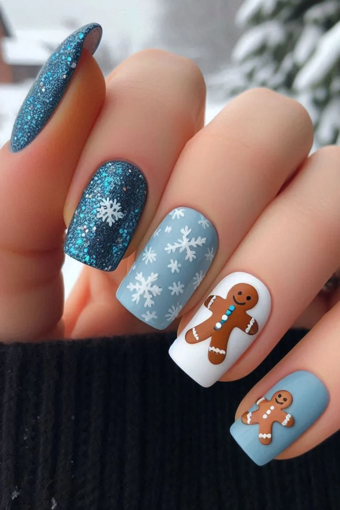 Get festive with these stunning Nail Inspired Christmas designs! From Short Christmas Nails Blue to Pastel Christmas Nails, there&rsquo;s something for everyone. Try Girly Christmas Nails for a cute touch or opt for Chrome Christmas Nails for a modern twist. Don't miss out on Snow Nails for a winter wonderland vibe!