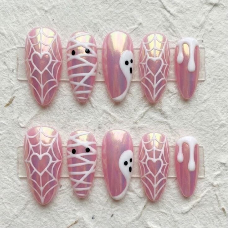 cute halloween nails