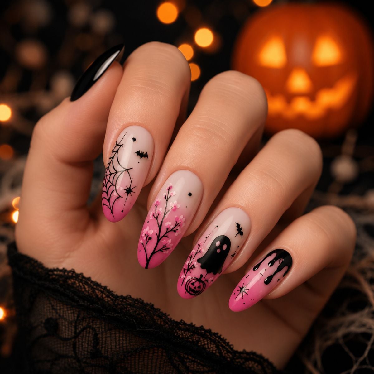 halloween nails