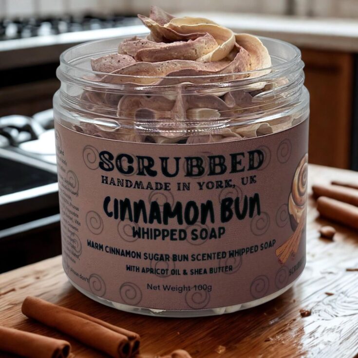 Image for Cinnamon Bun Whipped Soap 🍂🧼