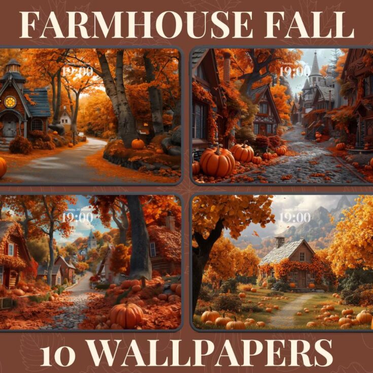 Image for Farmhouse Fall Wallpapers 🍁🏡