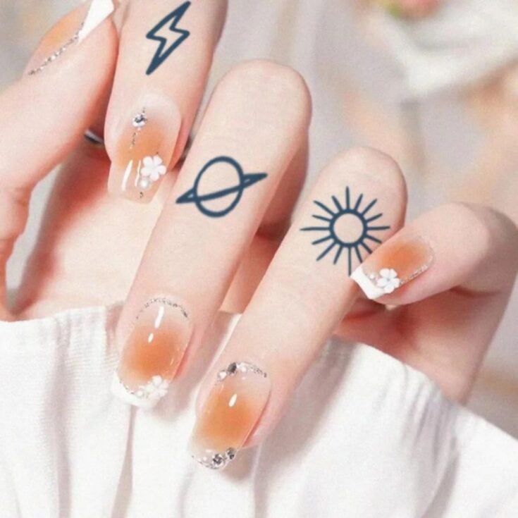 Image for Minimalist Symbol Tattoos (Set of 6)