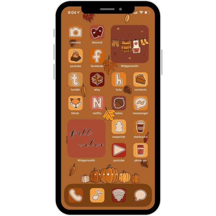 Image for Warm-Toned Fall App Icons 🍂📱