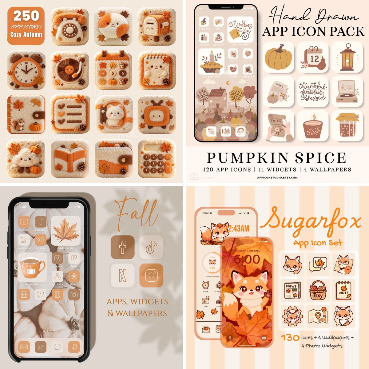 10 Autumn iPhone Icons to Cozy Up Your Home Screen 🍂📱
