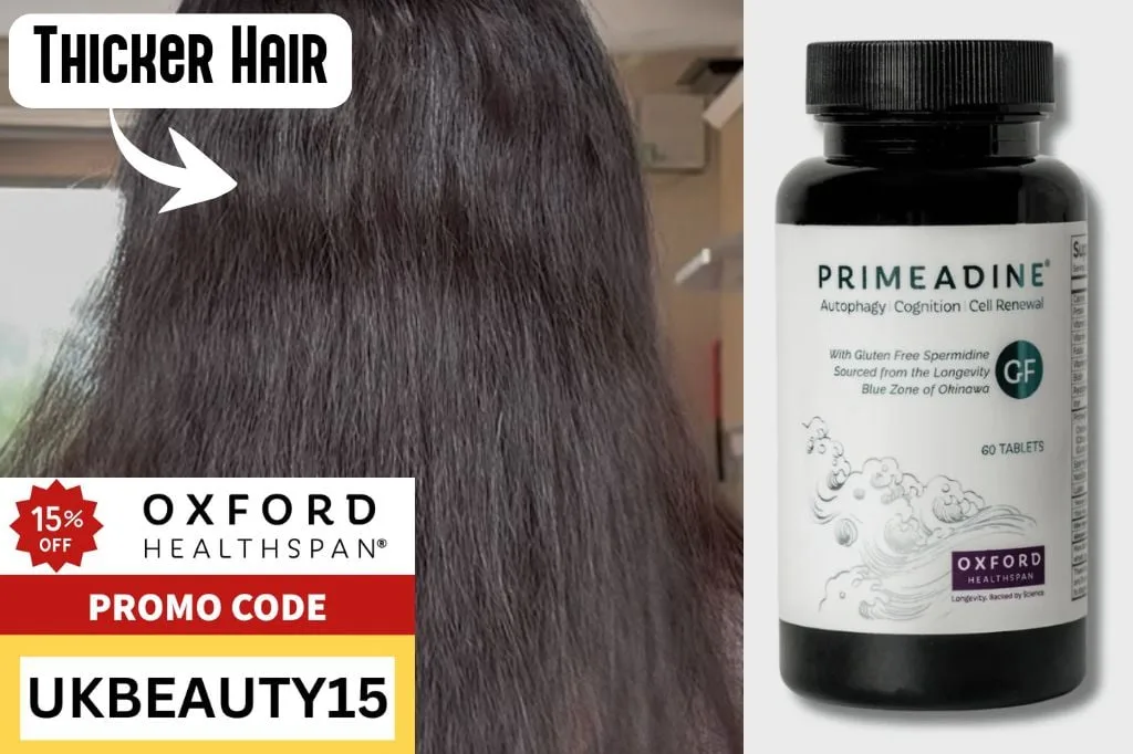 Oxford Healthspan Discount Code for Primeadine: UKBEAUTY15
