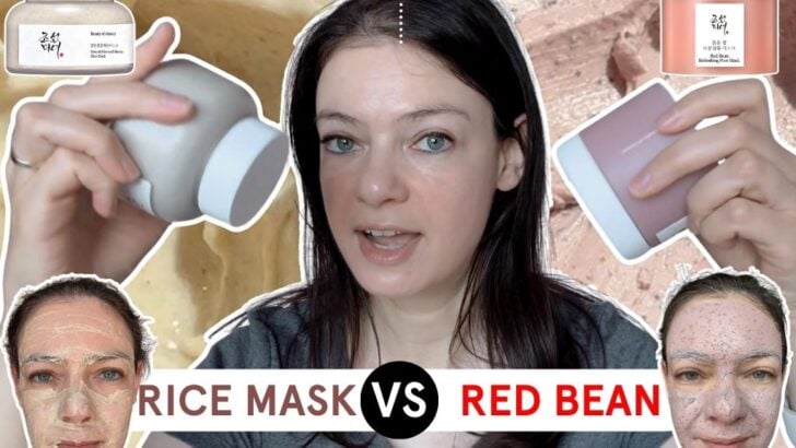 beauty of joseon red bean vs rice mask