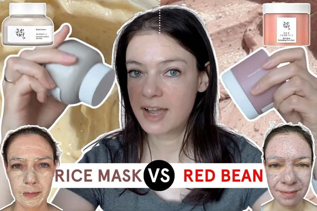 beauty of joseon red bean vs rice mask