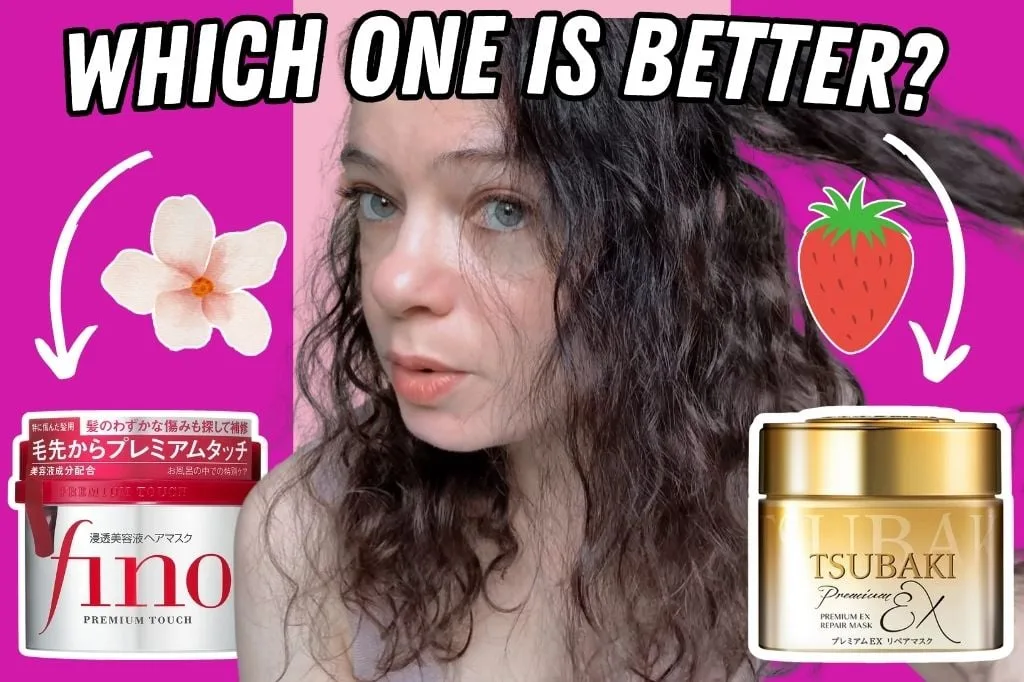 Fino vs Tsubaki Hair mask