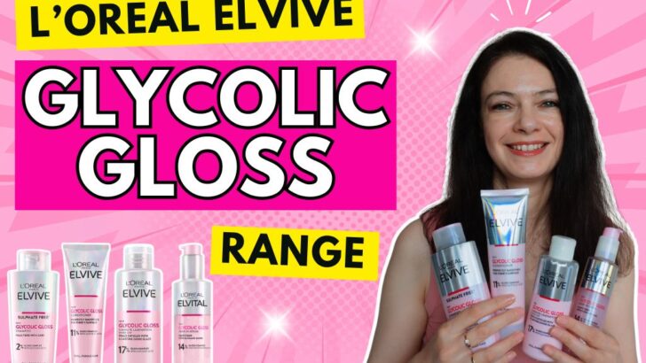 l oréal paris elvive glycolic gloss glossing routine for dull hair