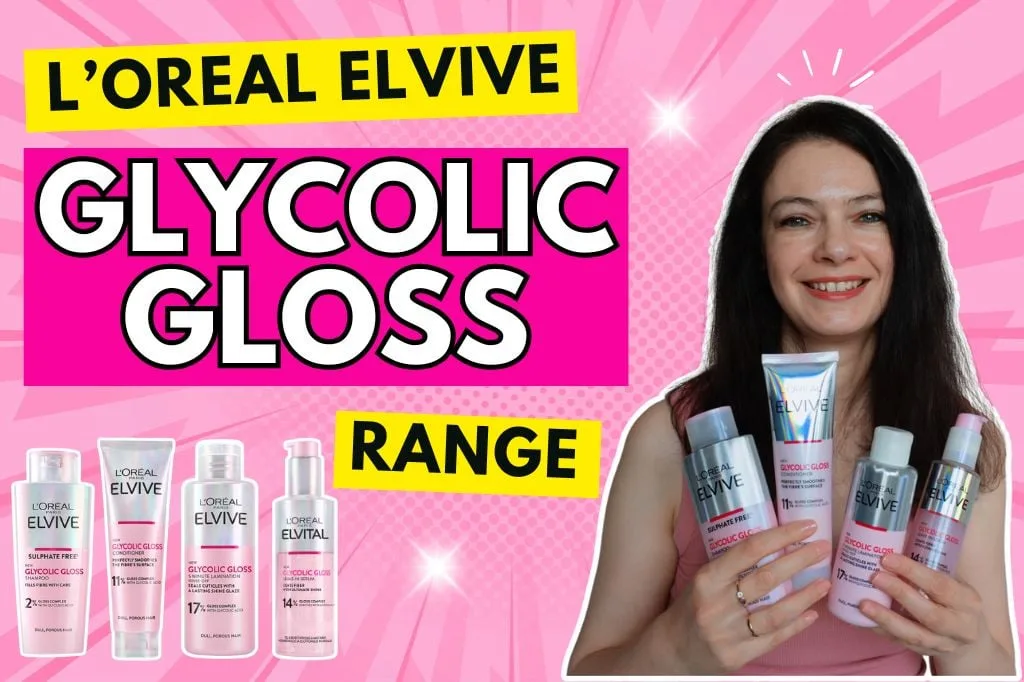 l oréal paris elvive glycolic gloss glossing routine for dull hair
