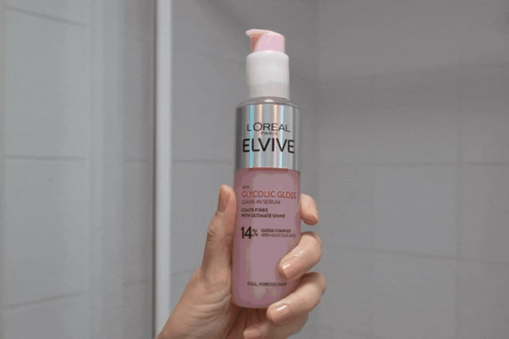 loreal elvive glycolic gloss serum